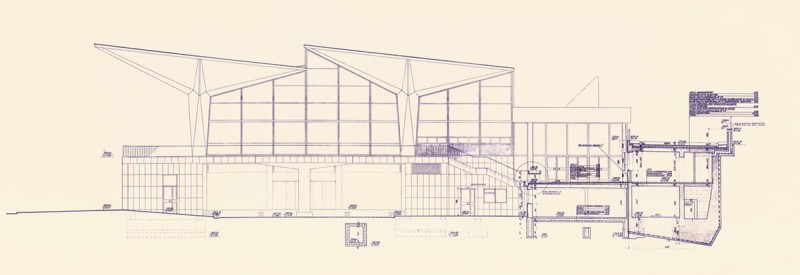 Grafika produktu: Spodek w Zenicie. Przewodnik po architekturze lat 1945–1989 w województwie śląskim