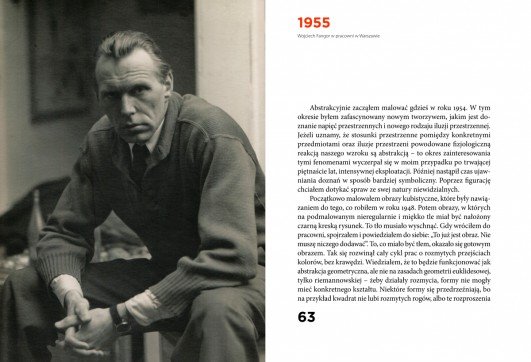 Grafika produktu: Wojciech Fangor. Ja. Autobiografia