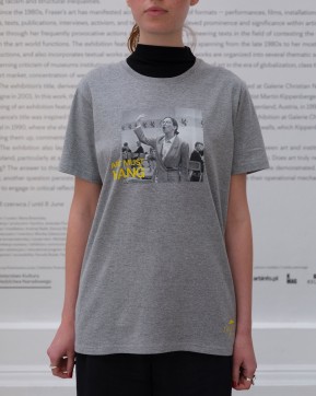 Grafika produktu: T-Shirt ANDREA FRASER. ART MUST HANG - S
