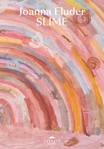 Grafika produktu: Joanna Fluder. Slime - exhibition folder