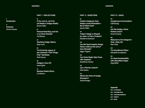 Grafika produktu: What It Means to Be a Designer Today: Reflections, Questions, and Ideas from AIGA’s Eye on Design