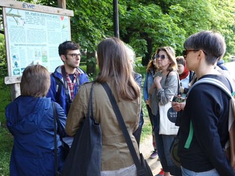 Ornithological walk through with Stanislaw Łubieński