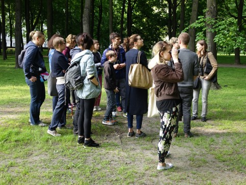 Ornithological walk through with Stanislaw Łubieński