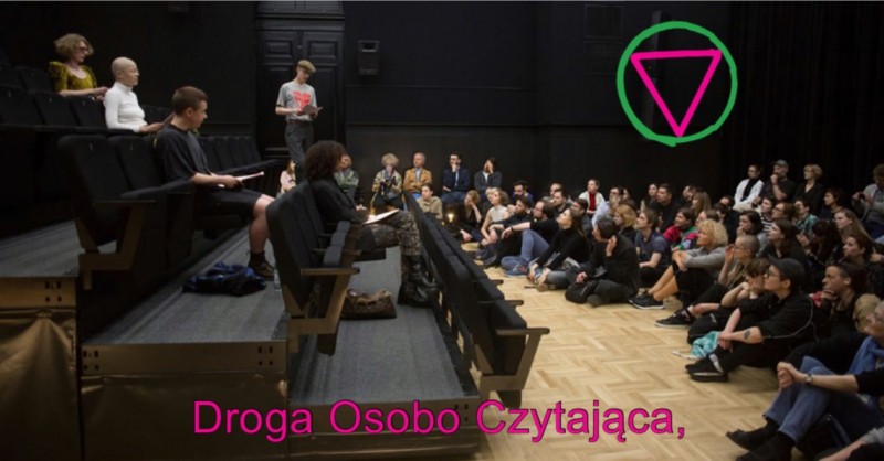 Performans „Droga Osobo Czytająca”