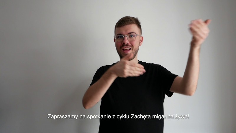 „Zachęta miga!" na żywo! 