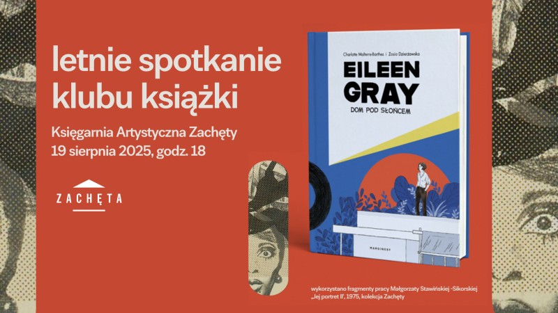 kolorowa grafika promocyjna z książką