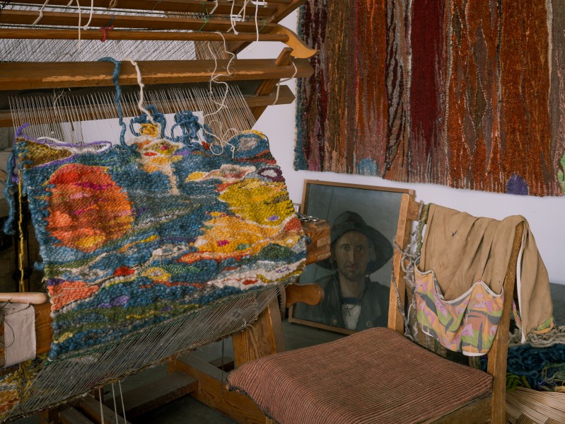 Tkanina wielkoformatowa — wspólne tkanie