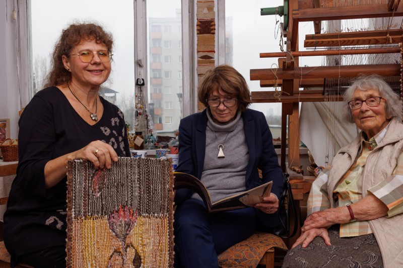 Frame weaving workshops. Masterclass with Joanna Lohn-Zając