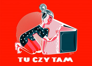 Grafika wydarzenia: Warsztaty rodzinne towarzyszące wystawie „Tu czy tam?”