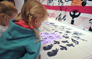 Grafika wydarzenia: Family workshops accompanying the exhibition "I read here"