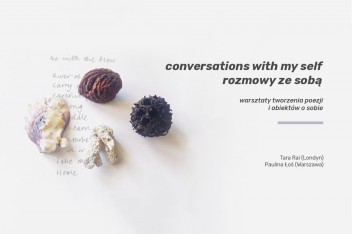 Grafika wydarzenia: Conversations with myself . Two day workshops for women ages 16 to 22 (in English)