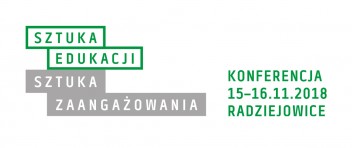 Grafika wydarzenia: Sztuka edukacji. Sztuka zaangażowania