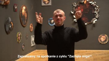 Grafika wydarzenia: Zachęta Signs!  (in Polish Sign Language)