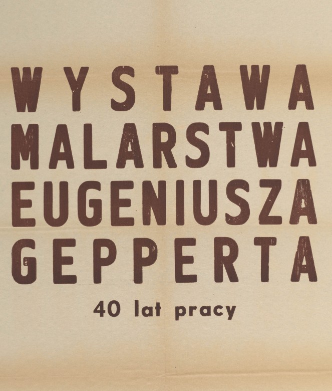 Eugeniusz Geppert, malarstwo                                                                                                                                                      