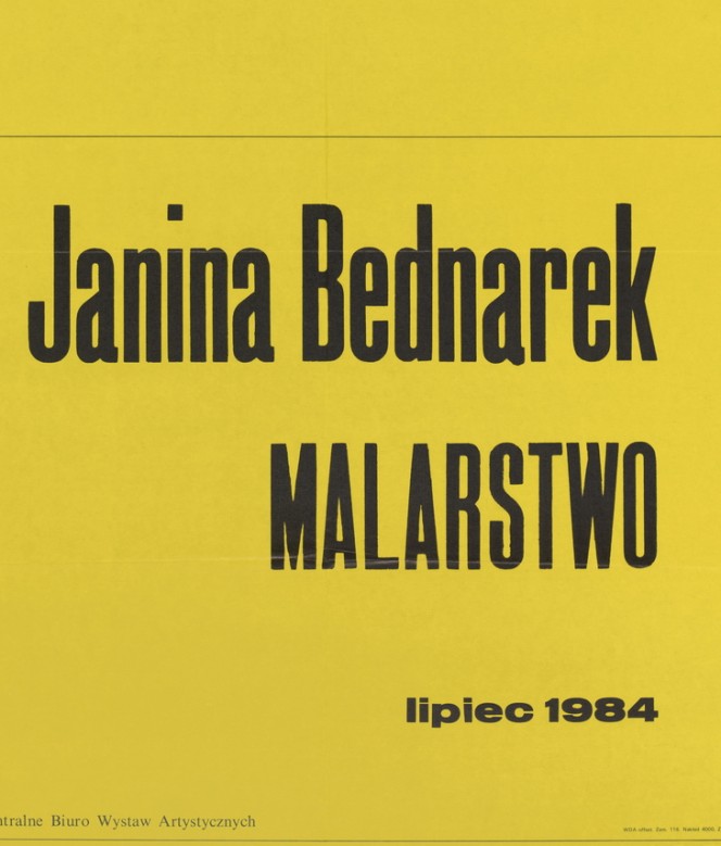 Janina Bednarek, malarstwo                                                                                                                                                                                                                                     