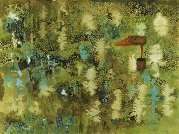 Grafika do wystawy John Lurie