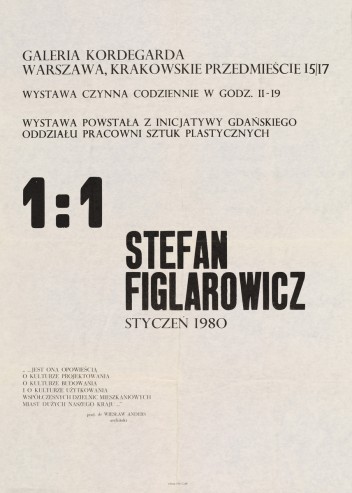 Grafika do wystawy Stefan Figlarowicz                                                                                                                                                                                                     