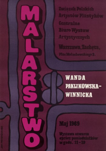 Grafika do wystawy Wanda Paklikowska-Winnicka