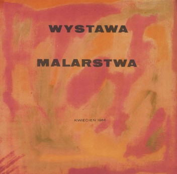 Grafika do wystawy Czesław Rzepiński, malarstwo