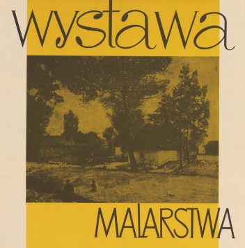 Grafika do wystawy Wanda Wereszczyńska