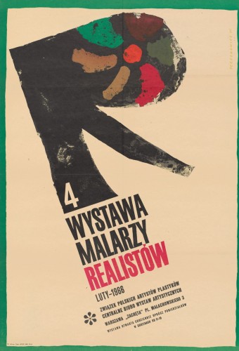 Grafika do wystawy IV Wystawa malarzy realistów                                                                                                                                                                                                                                   