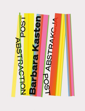 Grafika do wystawy Barbara Kasten. Post-abstraction
