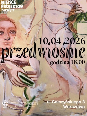 Grafika do wystawy Przedwiośnie