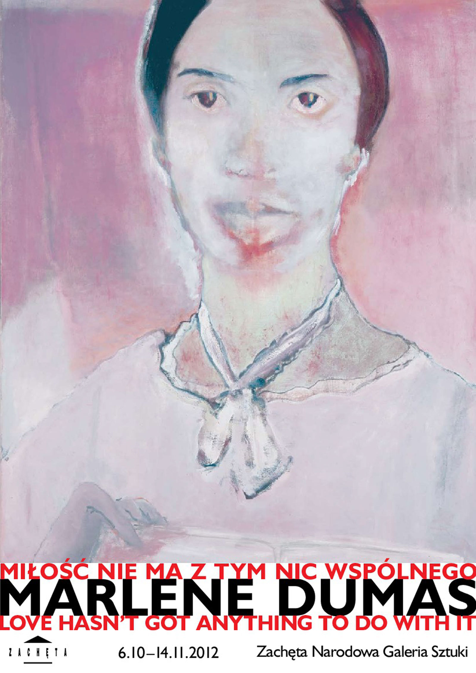 Grafika obiektu: Marlene Dumas. Miłość nie ma z tym nic wspólnego