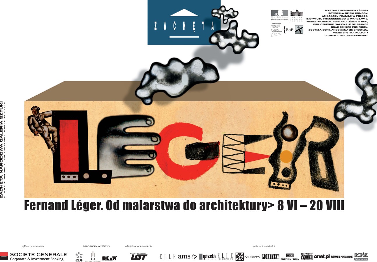 Grafika obiektu: Fernand Leger. Od malarstwa do architektury