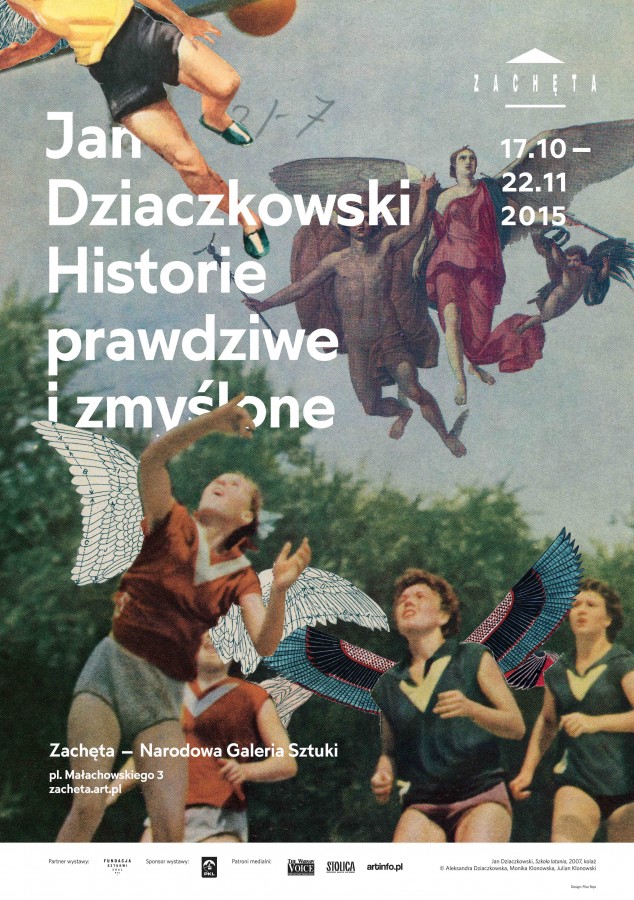 Grafika obiektu: Jan Dziaczkowski. True and Untrue Stories