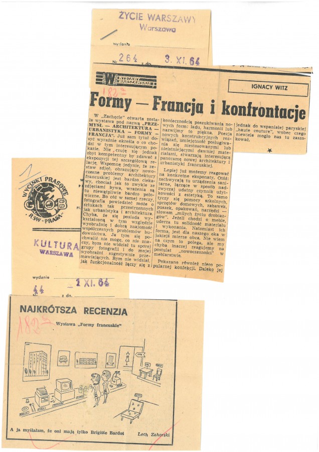 Grafika obiektu: Formy – Francja. Przemysł, architektura, urbanistyka (II)