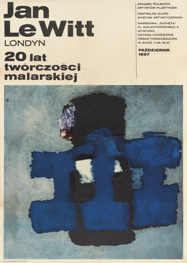 Grafika obiektu: Jan Le Witt. 20 lat twórczości malarskiej