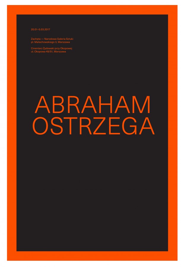 Grafika obiektu: Rozmieszczenie nagrobków zrealizowanych przez Abrahama Ostrzegę na Cmentarzu Żydowskim przy Okopowej