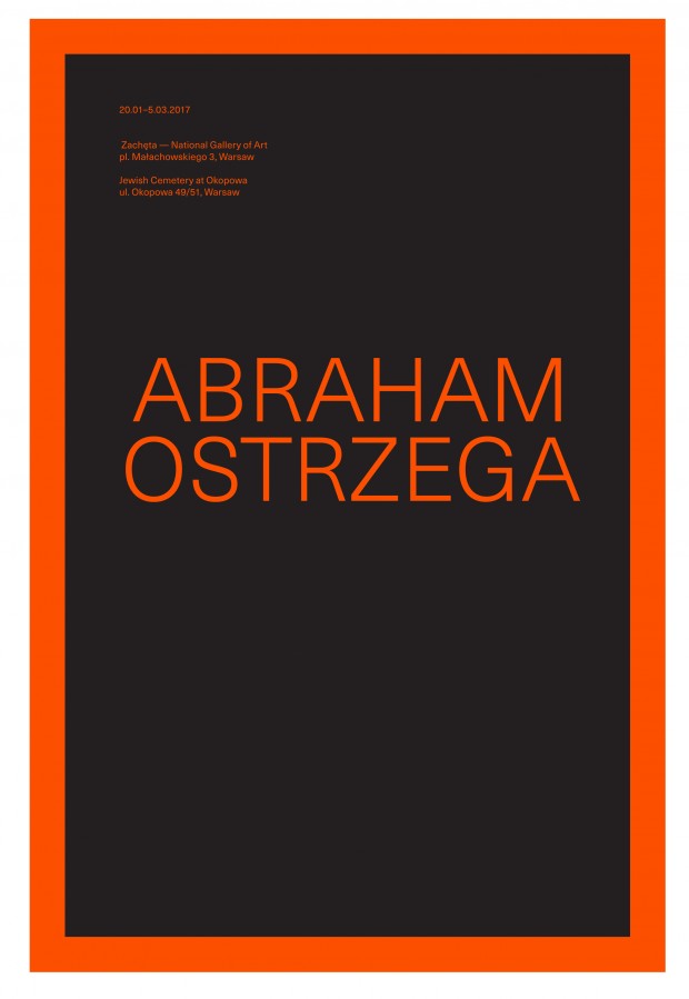 Grafika obiektu: Rozmieszczenie nagrobków zrealizowanych przez Abrahama Ostrzegę na Cmentarzu Żydowskim przy Okopowej (wersja angielska)