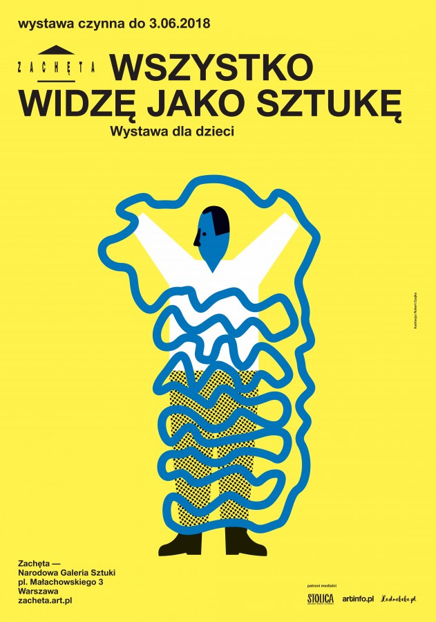 Grafika obiektu: Wszystko widzę jako sztukę. Wystawa dla dzieci