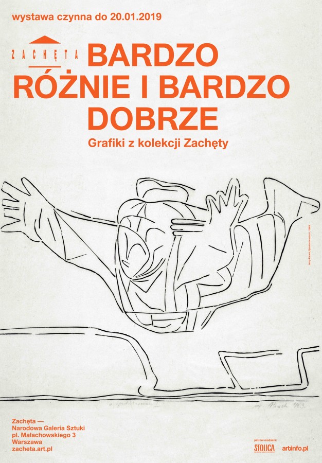 Grafika obiektu: Bardzo różnie i bardzo dobrze. Grafiki z kolekcji Zachęty