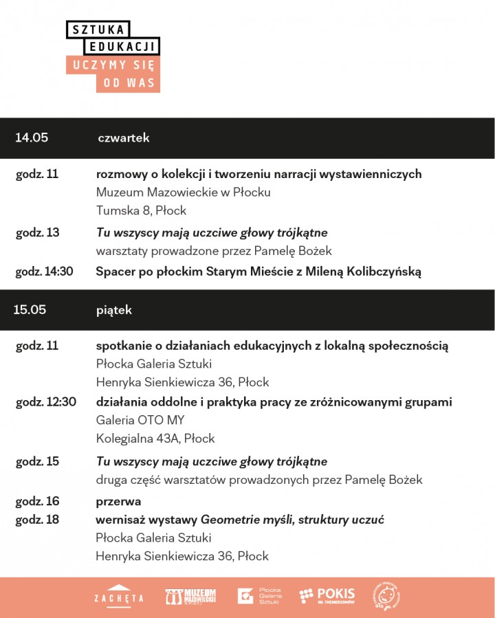 Grafika obiektu: Sztuka Edukacji. Uczymy się od was | Płock