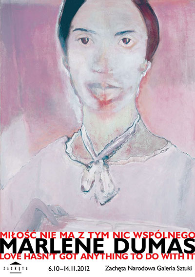 Grafika obiektu: Marlene Dumas. Miłość nie ma z tym nic wspólnego