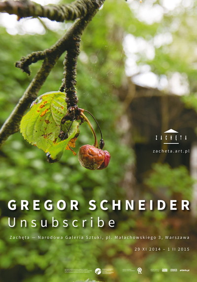 Grafika obiektu: Gregor Schneider. Unsubscribe