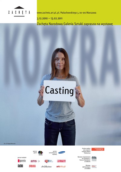 Grafika obiektu: Katarzyna Kozyra. Casting