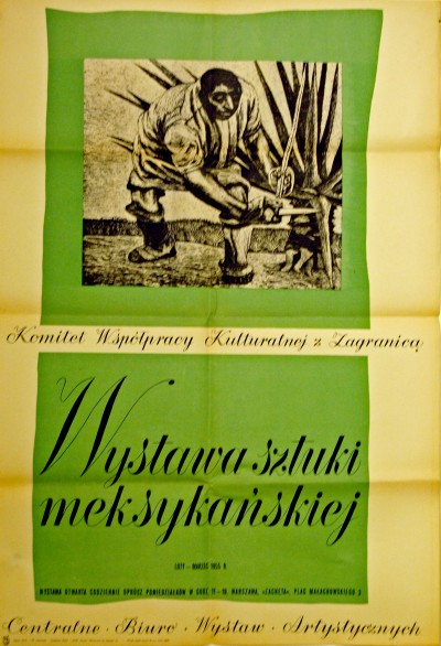 Grafika obiektu: Wystawa sztuki meksykańskiej. Malarstwo współczesne i grafika XVI-XX wieku (wystawa w Warszawie)