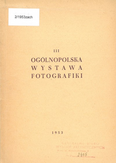 Grafika obiektu: III Ogólnopolska wystawa fotografiki 