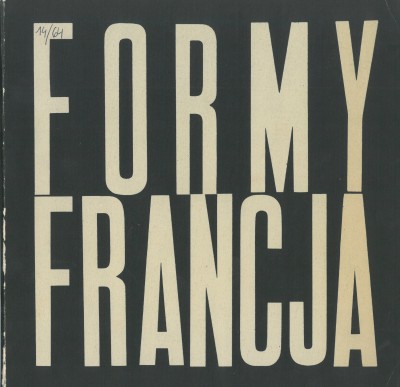 Grafika obiektu: Formy – Francja. Przemysł, architektura, urbanistyka