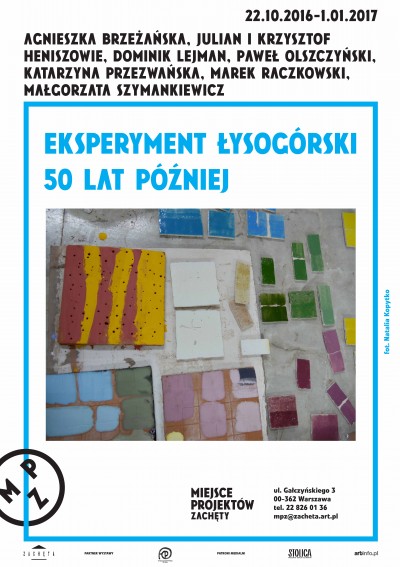 Grafika obiektu: Eksperyment łysogórski 50 lat później