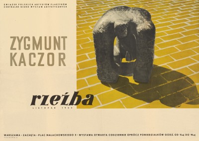 Grafika obiektu: Zygmunt Kaczor, rzeźba