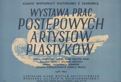 Grafika obiektu: Wystawa prac postępowych artystów plastyków 