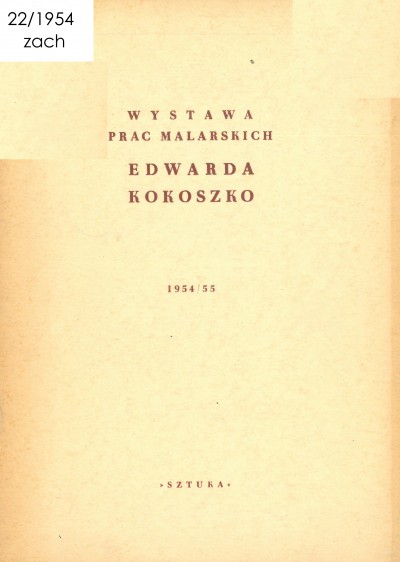 Grafika obiektu: Wystawa prac malarskich Edwarda Kokoszko