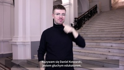 Grafika obiektu: Invitation to family workshops (in Polish Sign Language)