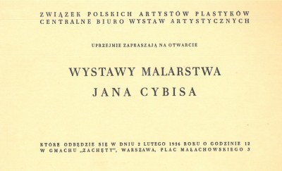 Grafika obiektu: Jan Cybis. Malarstwo      