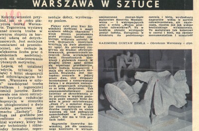 Grafika obiektu: Warszawa w sztuce      